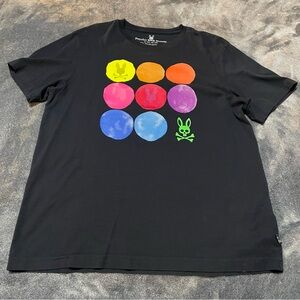 Men’s Black Psycho Bunny t shirt